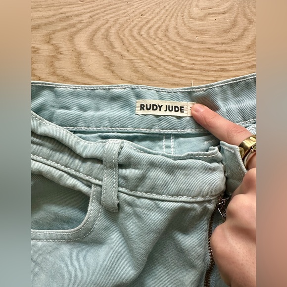 Rudy Jude Flare Jeans in Sky Blue - Picture 2 of 9